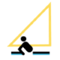 The Panmure Lagoon Sailing Club logo